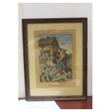 An Antique German Engraving