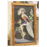 Mexico real feather painting