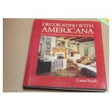 Hardcover Book: Decorating with Americana