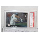 Graded Derek Jeter Basebal Card