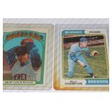 Lot of 2 Milwaukee Brewers Baseball Cards