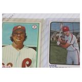 Lot of 2 Philadelphia Phillies Baseball Cards