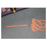 Vintage Rattan Fish Paddle?