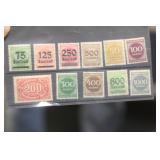 Vintage Germany Third Reich Stamps