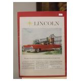 Lincoln Sedan Advertising Print
