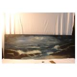 A Signed Oil on Board