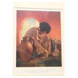 Maxifield Parrish Print