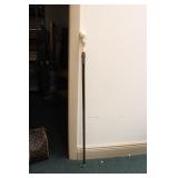 A Carved Handle Cane