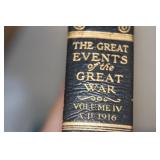 Hardcover Book: The Great Events of the Great War