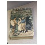 Hardcover Book: Back to God's Country - 1920