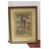 An Antique German Engraving