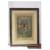 An Antique German Engraving