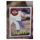 Claude Osteen and Dick Selm Baseball Cards