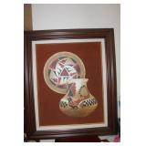 Hopi Artist Erv Johnson Painting