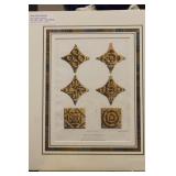 Pugin's Gothic Ornaments Lithograph