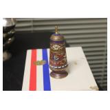 An Unusual Chinese Cloisonne Toothpick holder