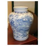 An Antique Korean Dragon Jar