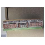 Just Around the Block Woodcut