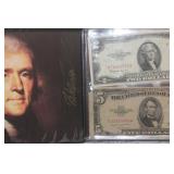 Jefferson and Lincoln Red Seal Note