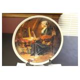 A Norman Rockwell Collectors Plate