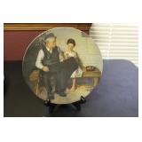 A Norman Rockwell Collector's Plate