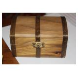 Wooden dome Shape Trinket Box