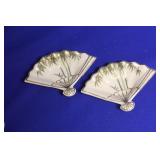 Set of 2 Satsuma Fan Dishes