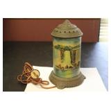 A Scene-In-Motion Waterfall Lamp