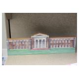 Just Around the Block Woodcut