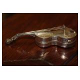 A Sterling Chello Trinket Box
