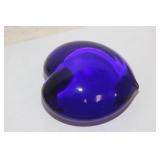 Blue Heart Shape Paperweight