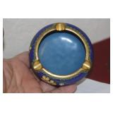 Antique Chinese Cloisonne Ashtray