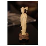 Chinese B o n e Figure of a Beauty