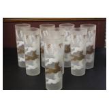 Set of 8 Retro Tall Frost Cups