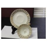 A Bavaria Elfenbein Porzellan Cup and Saucer