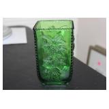 A Green Glass Vase