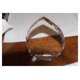 Clear Crystal Paperweight