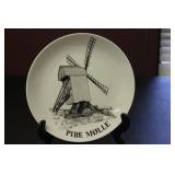 Collector's Plate - Danish Windmills - Numbered