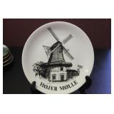 Collector's Plate - Danish Windmills - Numbered