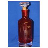 A Ruby Red Artglass Decanter