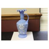 A Bristal Glass Vase/Pitcher