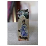 Antique Japanese Pottery Sumida Gawa Vase