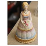 Ceramic Lady Form Bell