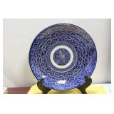 An Antique Japanese Blue and White Plate