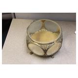 Victorian Metal Footed Box