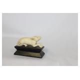 A Carved Oc on Stand