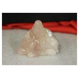 A Pink Quartz Buddha
