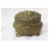 Ornate Metal Trinket Box