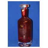 A Ruby Red Artglass Decanter