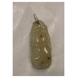 Jadeite or Agate Pendant